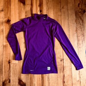 Nike Pro Mock Neck Top